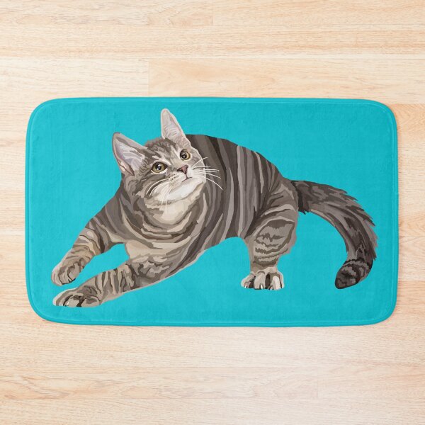 Item preview, Zooming Tabby Kitten designed and sold by Deborah Camp.