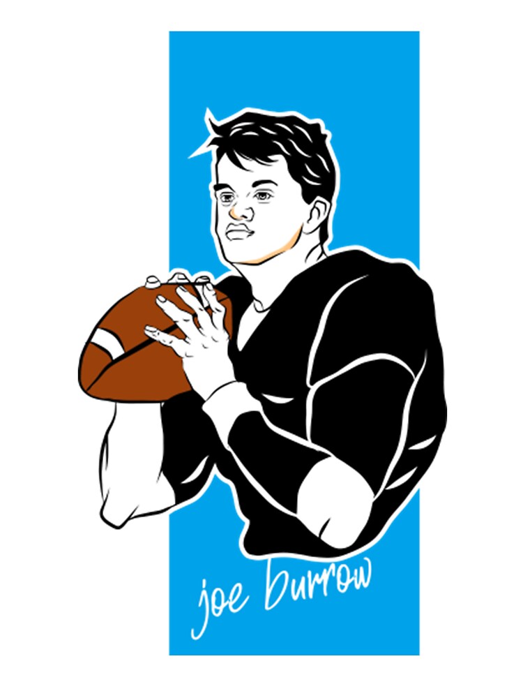 Joe Burrow T-Shirtjoe burrow  Kids T-Shirt for Sale by AkasujiTaka