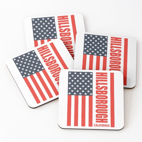Item preview, Hillsborough California 4th of July Independence day designed and sold by Home-Spirit.