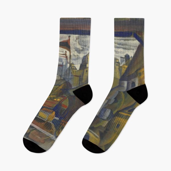 Item preview, Nicholas Roerich The Novgorod Market From Sadko Abstract designed and sold by TeeARTHY.