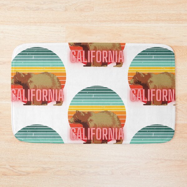 Item preview, RETRO RAINBOW CALIFORNIA BEAR designed and sold by cottagecorococo.