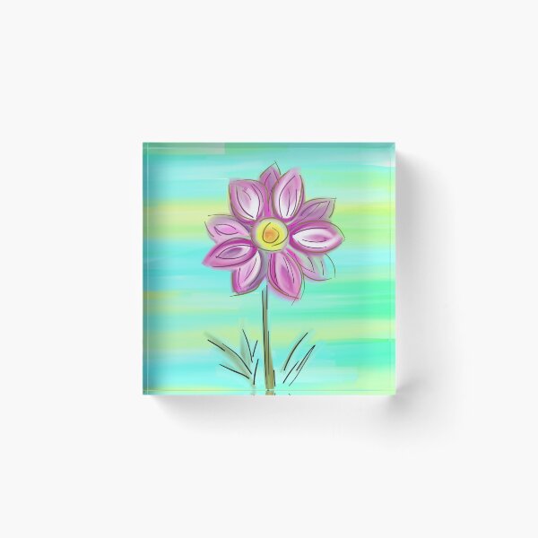 Item preview, A Single Flower designed and sold by Artbytinavaughn.