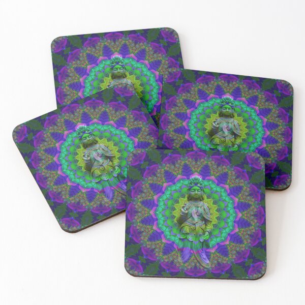 Item preview, Quan Yin Buddha Mandala-7-3-22 designed and sold by Mandala Magic by OM.
