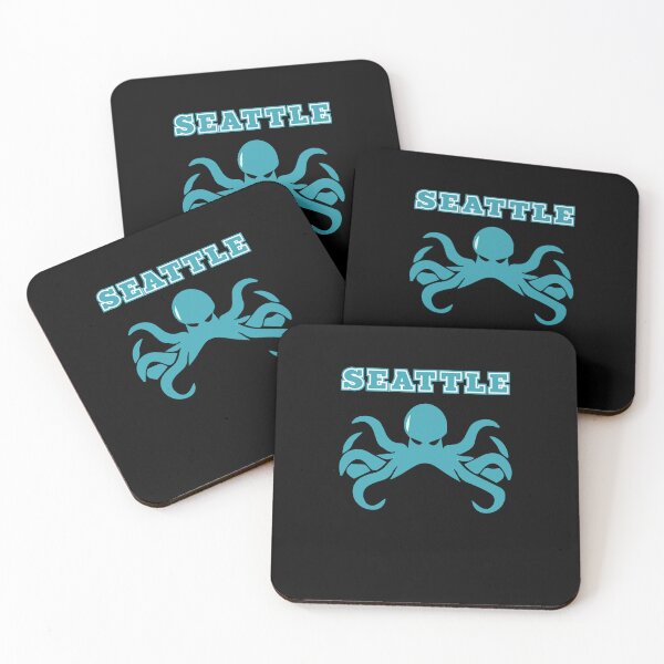 Item preview, Kraken Seattle fans high quality artwork designed and sold by PrettyVitalD ⭐⭐⭐⭐⭐.