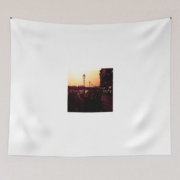 Item preview, Florence promenade at Dusk [sqaure] designed and sold by scottimage.