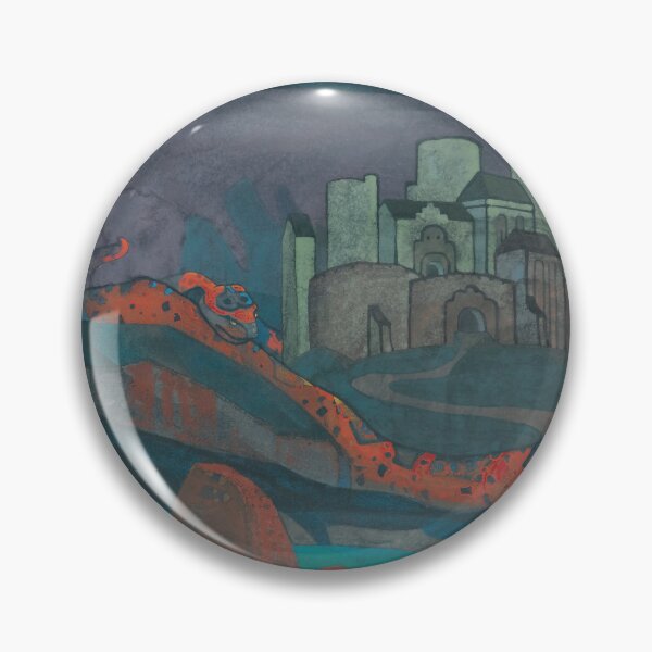 Item preview, Nicholas Roerich The Doomed City  Abstract designed and sold by TeeARTHY.