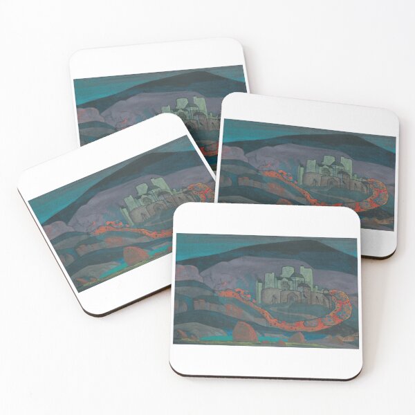Item preview, Nicholas Roerich The Doomed City  Abstract designed and sold by TeeARTHY.