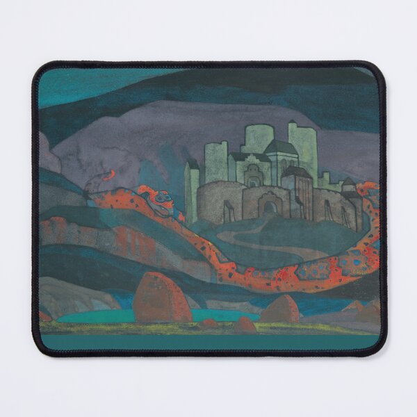 Item preview, Nicholas Roerich The Doomed City Abstract designed and sold by TeeARTHY.