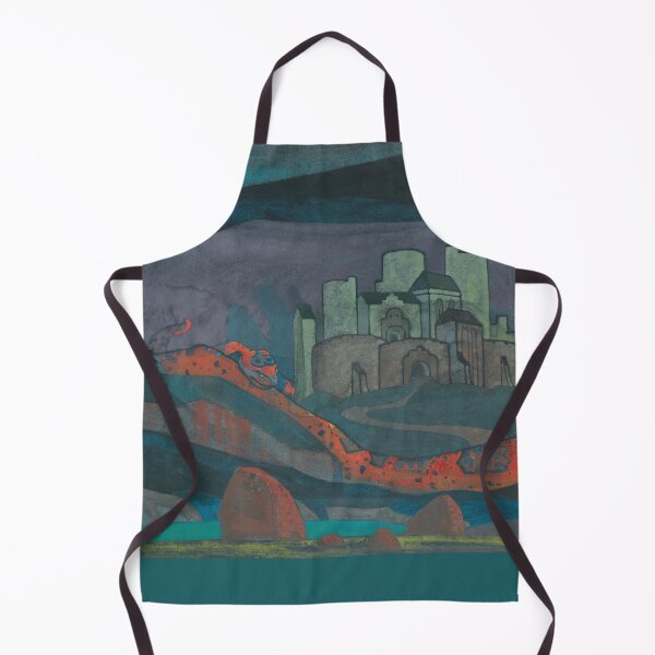 Item preview, Nicholas Roerich The Doomed City Abstract designed and sold by TeeARTHY.