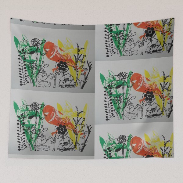 Item preview, Garden Screen Print designed and sold by ChloeBirnie.