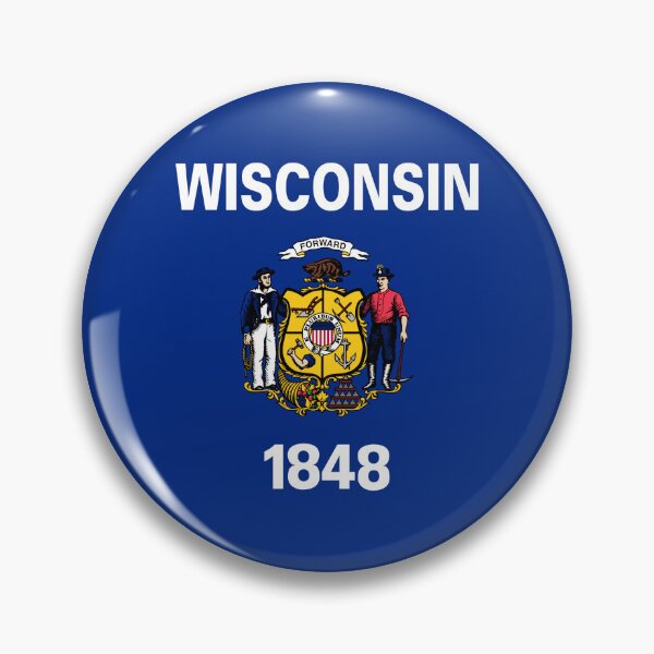 Item preview, Flag of Wisconsin designed and sold by brigadeiro.