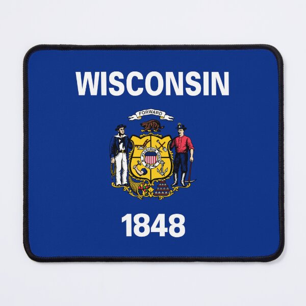 Item preview, Flag of Wisconsin designed and sold by brigadeiro.