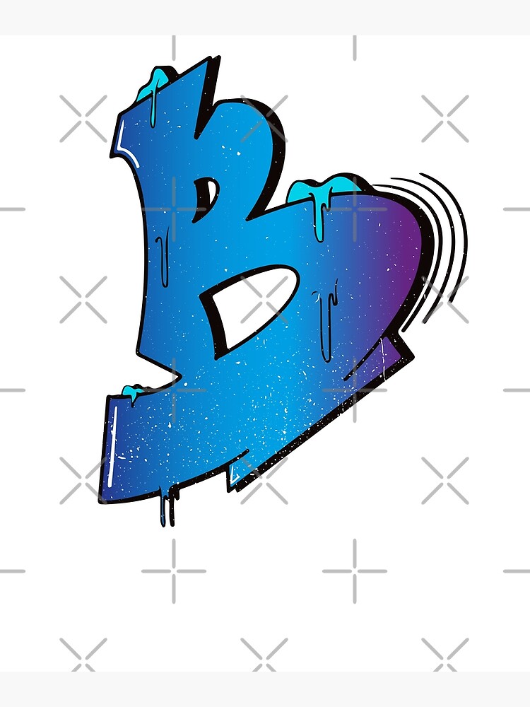 "Letter B Graffiti" Poster For Sale By Sabi19 | Redbubble