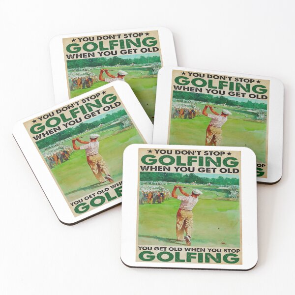 Item preview, Golf Loves Poster You Don't Stop Golfing When You Get Old Vintage designed and sold by JakeGoodwin.