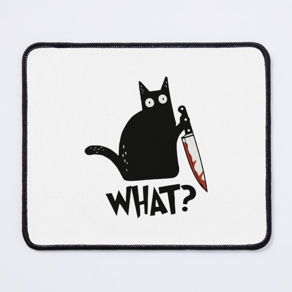 Item preview, Cat What Murderous Black Cat With Knife Gift Premium designed and sold by DAbateArt.