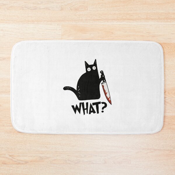 Item preview, Cat What Murderous Black Cat With Knife Gift Premium    designed and sold by DAbateArt.