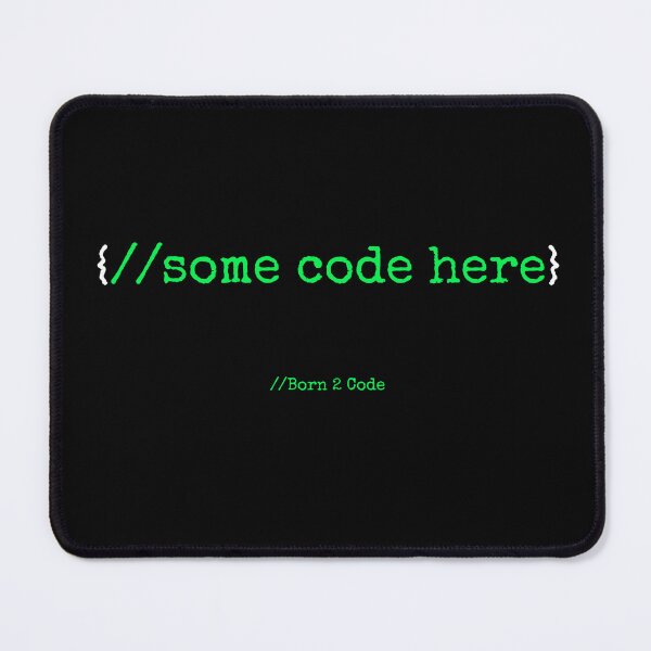 Item preview, Computer Geek Born 2 Code Brackets designed and sold by ComputerGeeksTs.