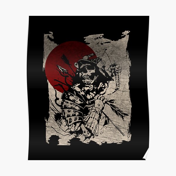 Samurai Japanese Warrior Japan Swordsmen Poster For Sale By Bocevalfy Redbubble 0700