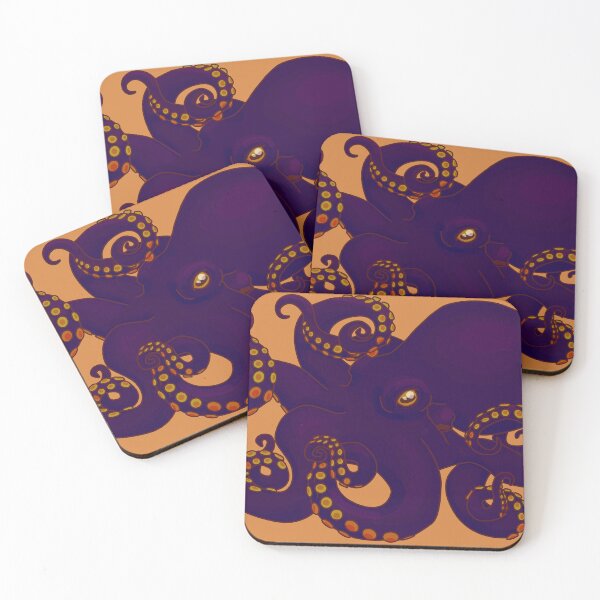 Item preview, Purple Octopus designed and sold by Zia Frazier.