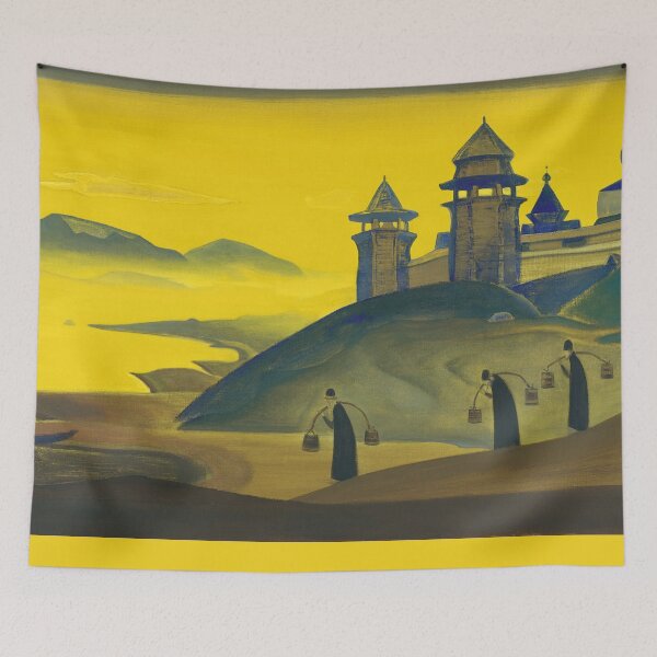 Item preview, Nicholas Roerich And We are Trying . From the Sancta Series Abstract designed and sold by TeeARTHY.