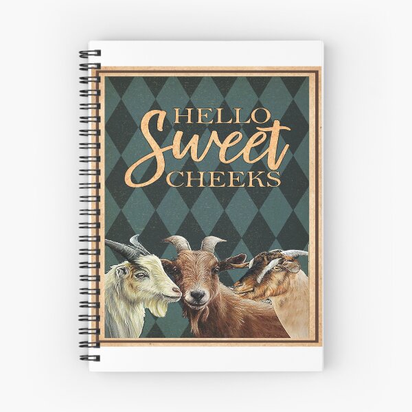 Item preview, Hello Sweet Cheeks Goat designed and sold by JakeGoodwin.