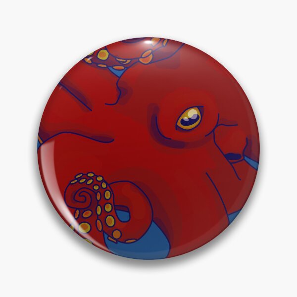 Item preview, Red Octopus designed and sold by Zia Frazier.
