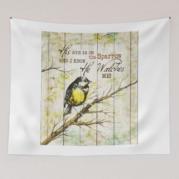 Item preview, His Bye Is On The Sparrow designed and sold by JakeGoodwin.
