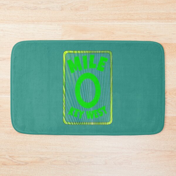 Item preview, Mile Zero in Palm Leaf designed and sold by SouthbyKeyWest.
