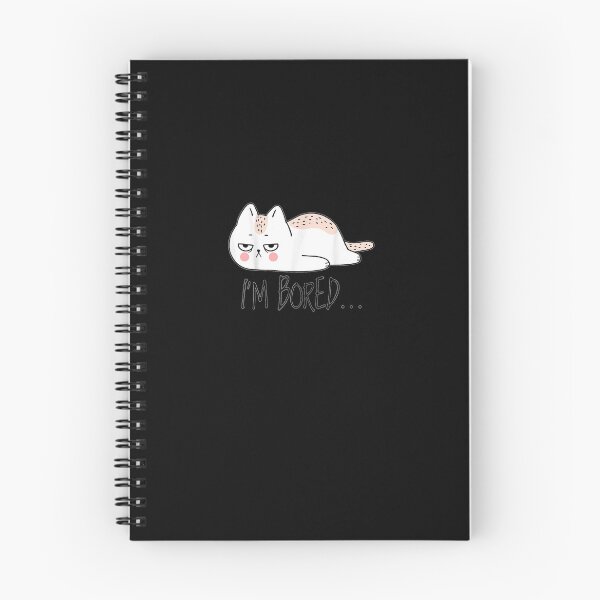 Item preview, Funny Sarcastic Cat, I'm Bored designed and sold by agnesk24.