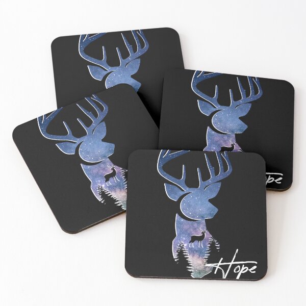 Item preview, Galaxy Majestic Forest Whitetail Deer Animal Spirit designed and sold by TheWildFlix.