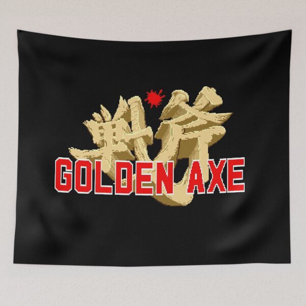 Item preview, Golden Axe - Megadrive Title Screen designed and sold by pixel8tees.