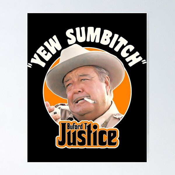 Artikelvorschau, Buford T Justice Sheriff Smokey und der Bandit entworfen und verkauft von obstreamerok.