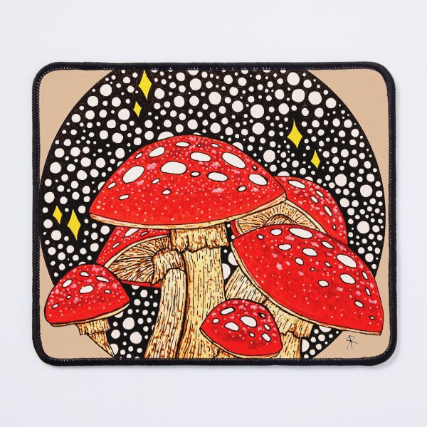Item preview, Cosmic Amanita Mushroom by Skye Rain Art designed and sold by Skye Rain.