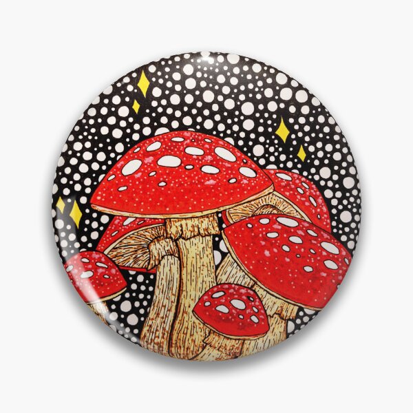 Item preview, Cosmic Amanita Mushroom by Skye Rain Art designed and sold by Skye Rain.
