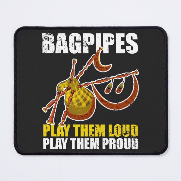 Item preview, Bagpipes Play Them Loud Play Them Proud designed and sold by AtmanJosef.