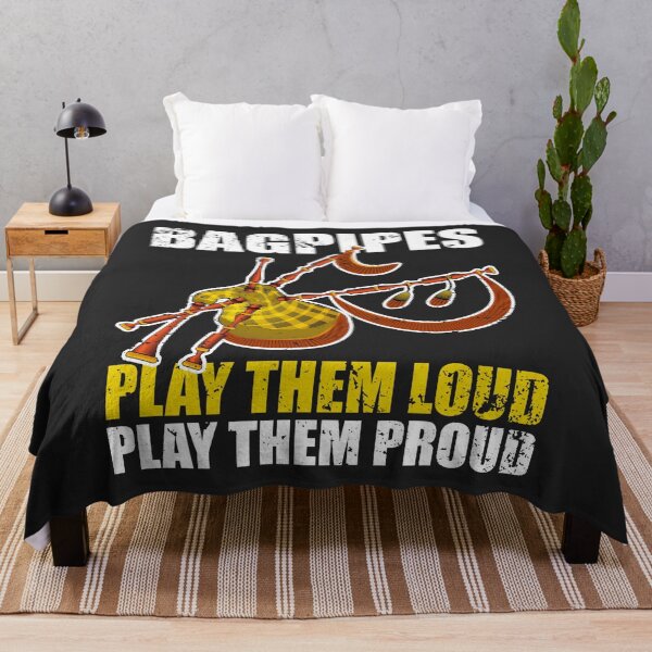 Item preview, Bagpipes Play Them Loud Play Them Proud designed and sold by AtmanJosef.