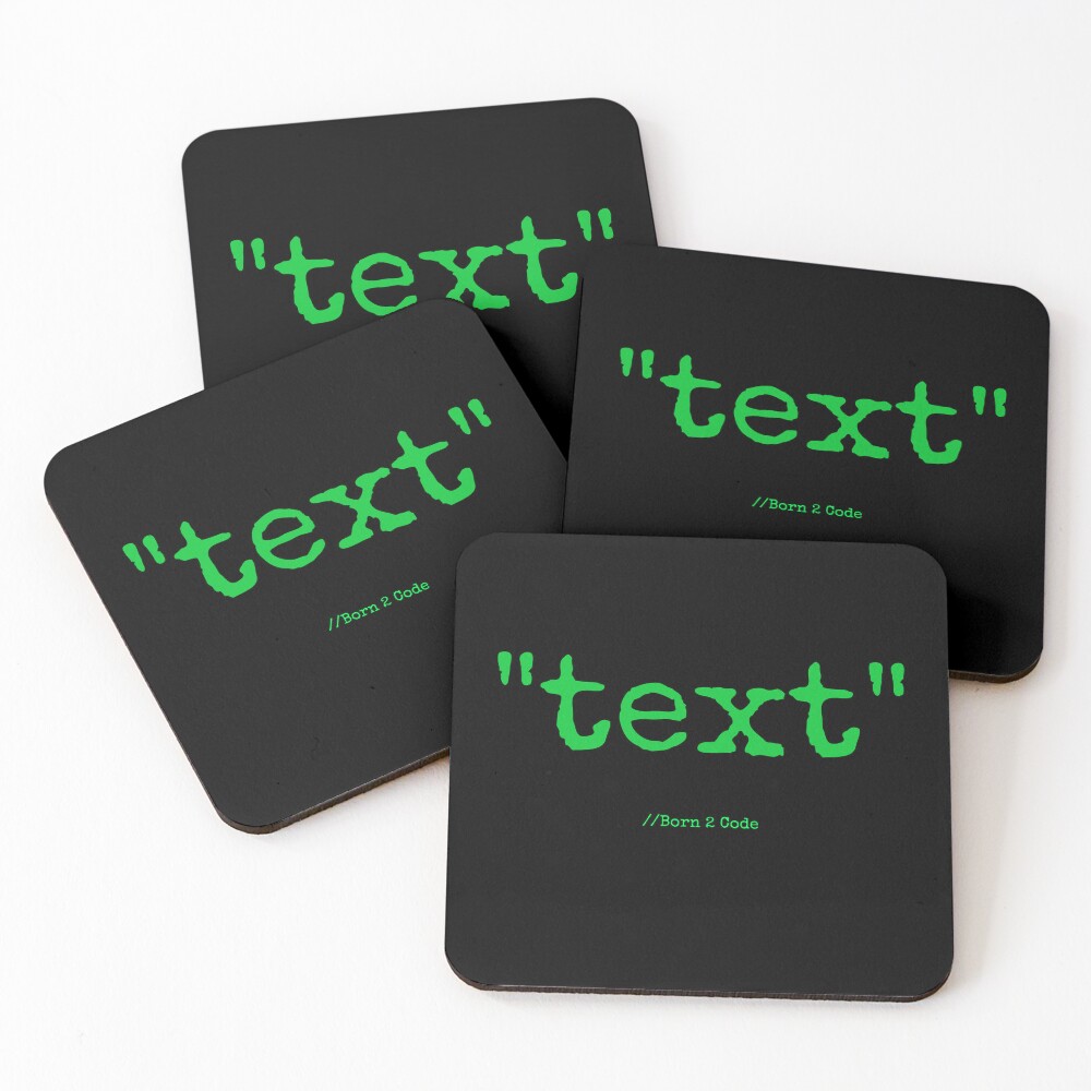 Item preview, Coasters (Set of 4) designed and sold by ComputerGeeksTs.