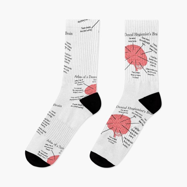 Item preview, ASTLAS OF A DENTAL HYGIENIST'S BRAIN designed and sold by HolliuxGift.