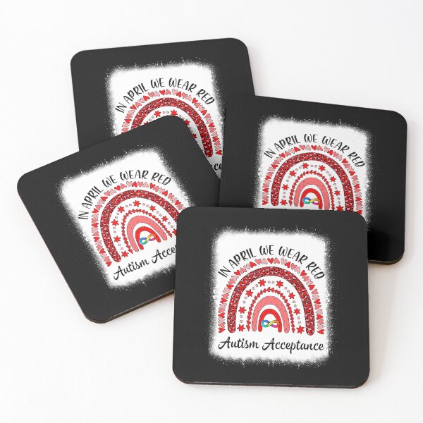 Item preview, In April We Wear Red Instead Autism People Acceptance designed and sold by HaaChris-Artis.