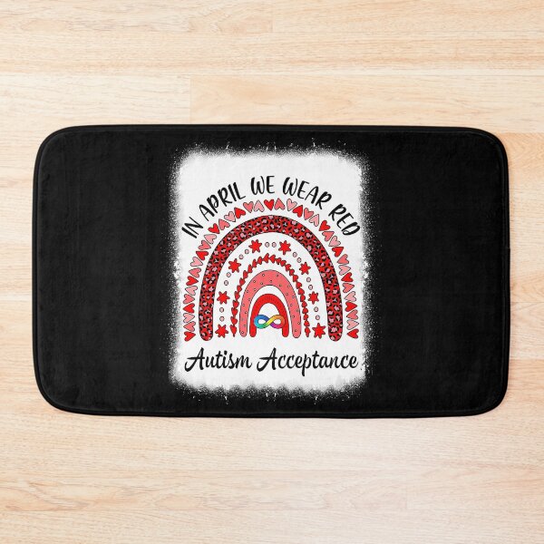 Item preview, In April We Wear Red Instead Autism People Acceptance designed and sold by HaaChris-Artis.