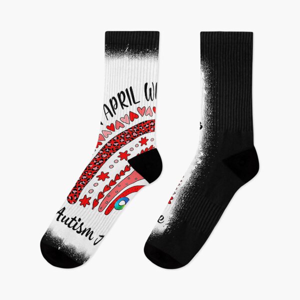 Item preview, In April We Wear Red Instead Autism People Acceptance designed and sold by HaaChris-Artis.