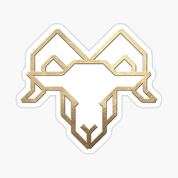 Item preview, goat Logo designed and sold by MoanaTui.
