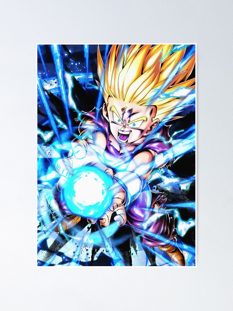 Quadro Dragon Ball Z Goku Mangá Anime Gohan Vegeta Majin Son