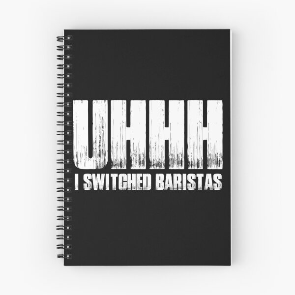 Item preview, Uhh I switched Baristas White Bold Typography  designed and sold by garniturex.