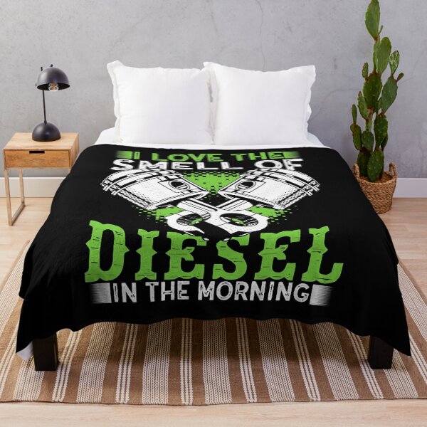 Item preview, I Love The Smell Of Diesel In The Morning Funny Truck Driver Quote Gift designed and sold by GardNewerd.
