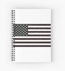 USA Flag Spiral Notebook