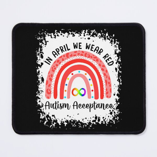 Item preview, In April We Wear Red Instead Autism People Acceptance designed and sold by HaaChris-Artis.