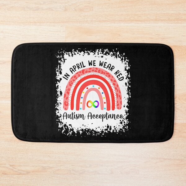 Item preview, In April We Wear Red Instead Autism People Acceptance designed and sold by HaaChris-Artis.