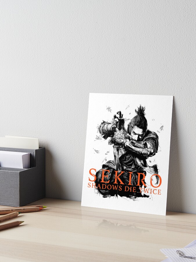 sekiro shadows die twice  Art Board Print for Sale by DarrinLockman