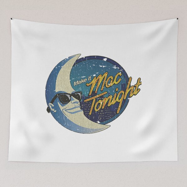 Item preview, Mac Tonight Moon Man 1986 designed and sold by obstreamerok.